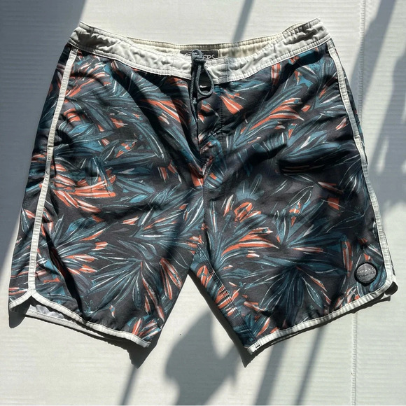 O’Neil Broad shorts Hawaiian Style Men size 34 - Picture 4 of 12